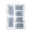 Maexxna Hardware Nails Assortment Kit, 600PCS Galvanized Nails, Picture Hanging