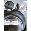 4 Pack Round Tea Strainer for Spout Inside, 1.52" Diameter,