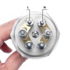 DERNORD 220V 2KW 1-1/2 Inch Heating Element 3U Water Heater