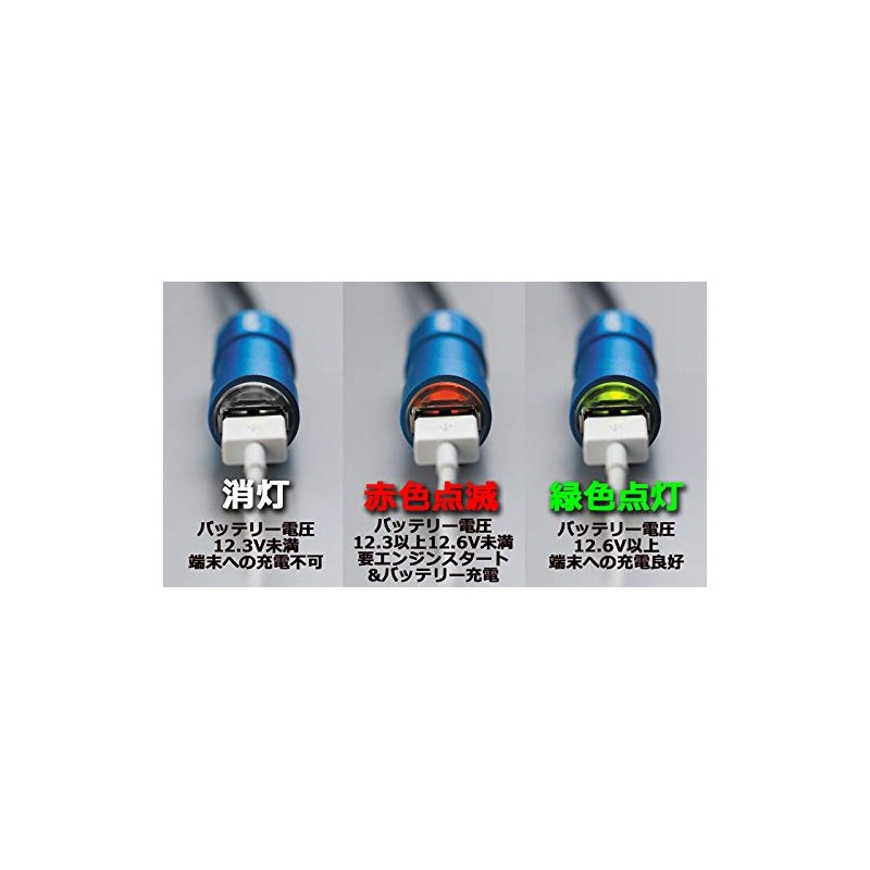 Kijima 304-6235 Motorcycle, Motorcycle Parts, USB Port Kit, MULTILA Charger,
