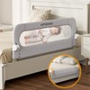 Folding Toddler Bed Rails for Crib,Baby Bed Rail Guard with