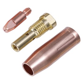 MIG030-60, 50-pcs .030” Tips, 5-pcs Gas Nozzles, 5-pcs Gas Diffusers Use for MTS-165/185/205, MIG-160/180/200, MIG-140GS