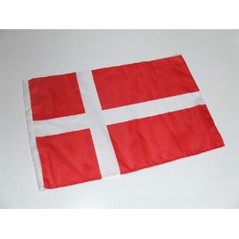 generisch Denmark Flag 30 x 45 cm with Hemstitch