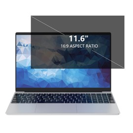 Koelaa Laptop Privacy Screen Protector 11.6 Inch for 16:9 Aspect Ratio Monitor, Notebook Privacy Filter, Anti Blue Light Anti-Glare Screen Protector, Removable Privacy Film, 11.6 Inch (16:9)