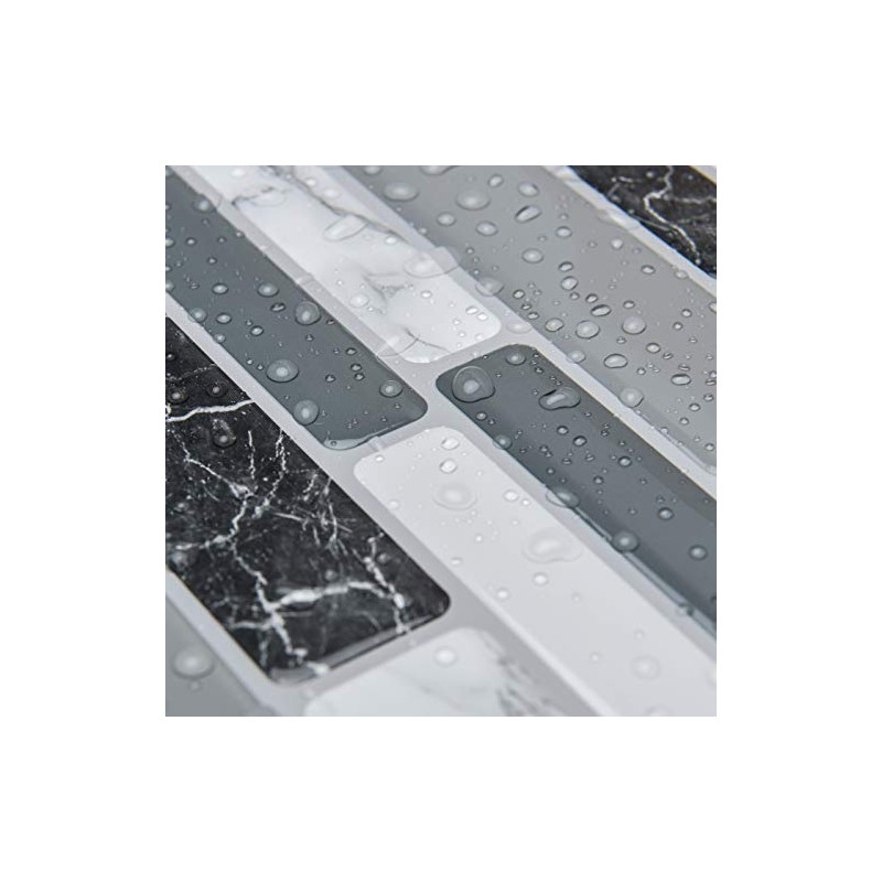 Art3d 10-Sheet Peel and Stick Kitchen Backsplash Tiles, 12"x12" Self-Adhesive