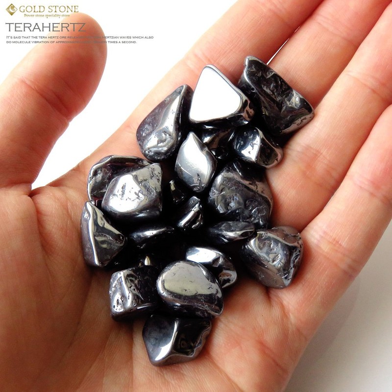 [GOLD STONE] High Purity Terahertz Mineral Rough Stone Polished Polished