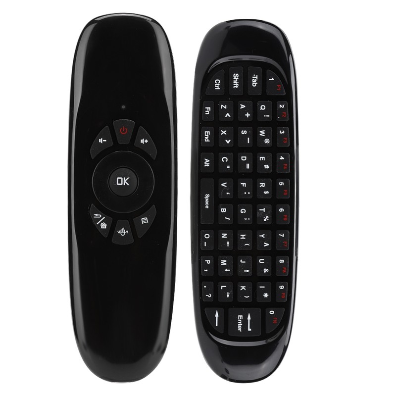 C120 USB 2.4G Wireless Flying Mouse Keyboard Remote Control for