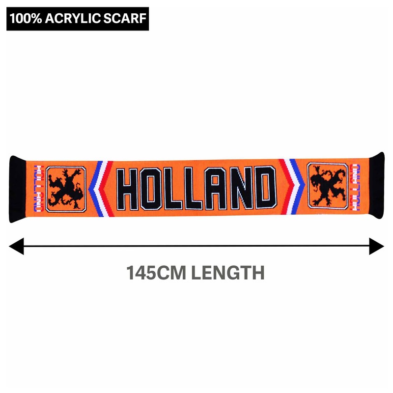 Beyond Happy Netherlands EUROS Football Supporters’ Scarf - Dutch, Holland