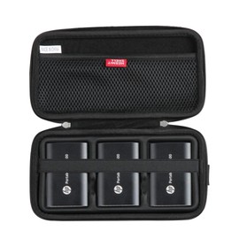 Hermitshell Hard Travel Case for HP P500 Portable SSD External Solid State Hard Drive(Case for 3 Hard Drives)