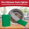 Green Sustainable 10 Pack Cleaning Scour Pads by Avant Grub.