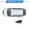 VekAuto Front Left Car Exterior Door Handle Carbon Fiber Pattern