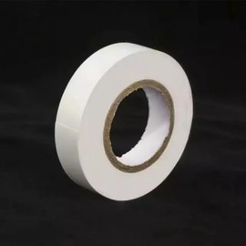 DST Electrical Tape, Durable, Insulating, Assorted Colours and Sizes (White, 30M)