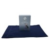 Town Talk Anti-Tarnish Zipped Silver Storage Bag 25x40cm Dark Blue