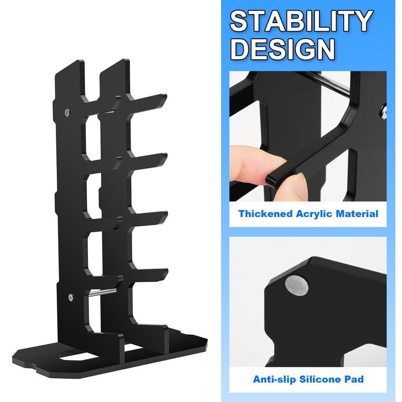 Cosmos Acrylic Knife Display Stand, Pocket Knife Holder EDC Knife