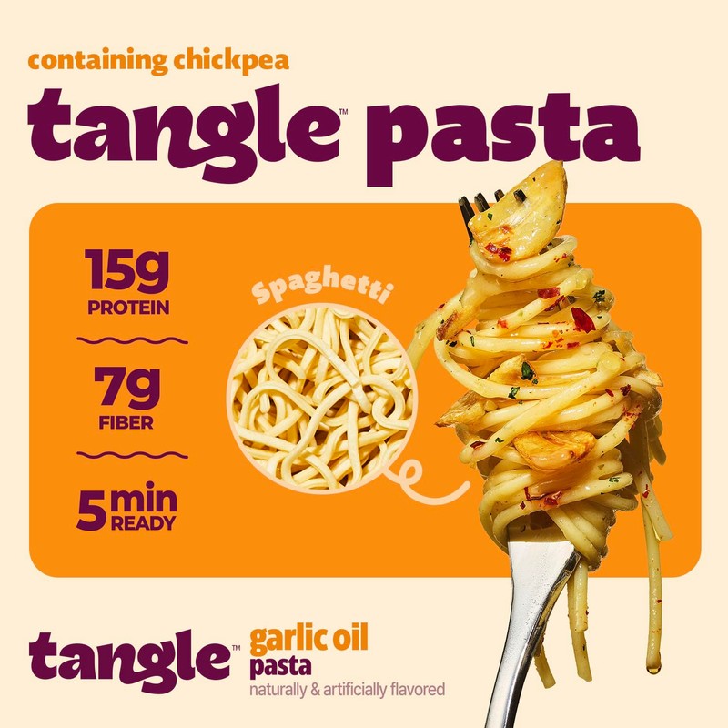Samyang Tangle Garlic Oil Spaghetti Aromatic Roasted Garlic and Olive