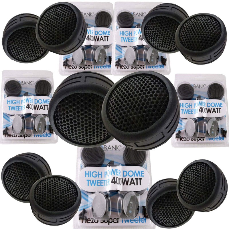 AUDIOBANK 4 Pairs 1600W Total Power Super High Frequency Mini