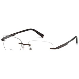 Ermenegildo Zegna Men's Designer Eyewear, Matte Rose Gold, 56-17-145