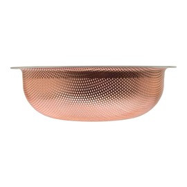 Takagi WATER AREA Perforated Sink Strainer / Garbage Trap, Pure Copper, Large