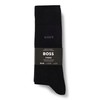BOSS Men's Business Socks, Soft Cotton, Pack of 5, Black,