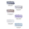 PACO-TRAY Clear Pen Case Pouch, Accessory Case, Pencil Case, clear
