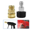 Anxingo Pressure Washer Adapter Set, 3/8" Quick Connect Kit, M22