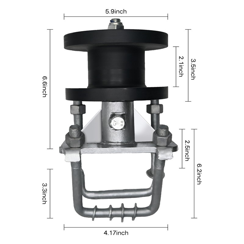 Sliding Gate Rollers, Nylon Cantilever Slide Gate, Rolling Cantilever, 4"