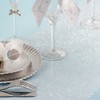 Fiesta Table runner Tulle spangled,Silver