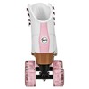 Pacer Comet Hightop Youth Skate with Light Up Wheels White/Pink