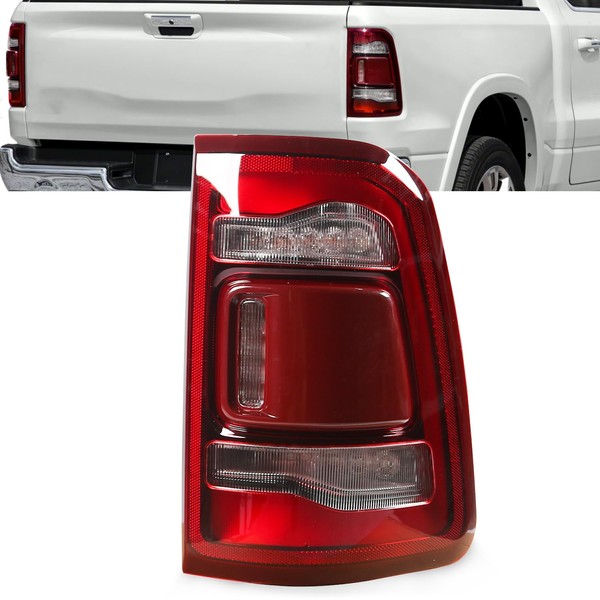 Peforway LED Tail Lights Fit for Ram 1500 2019 2020