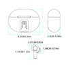 Auriculares con Traductor de Idiomas, Auriculares con Traductor Bluetooth Táctil