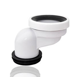 ieron 10cm Offset Toilet Connector Pipe Plastic Eccentric Angled Rigid Toilet Pipe Nozzle Drain Straight Eccentric Toilet Connector Fitting