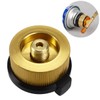 WINOMO Camping Stove Gas Bottle Adapter Transfer Nozzles Gas Bottle
