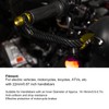 Motorcycle Handlebar Guard Carbon Fiber Style Aluminium Alloy Universal 22mm/0.87inGold