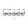 Small Writing Piping Tip Round Icing Tips,Cookie Decorating Tips Detail