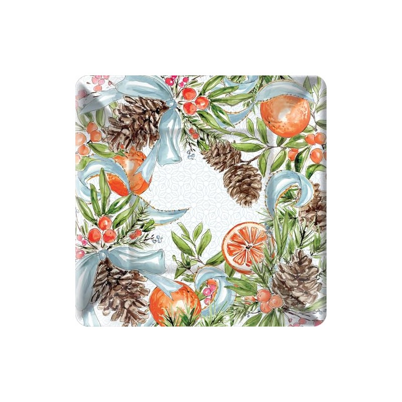 Boston International Paper Plates Square |Buffet + Dinner Size, 10