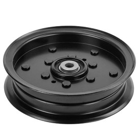 ILONPA 756-04511B Flat Idler Pulley for Craftsman Troy Bilt Mustang Z42 Z46 XP 46 MTD Columbia ZTL-42 ZT-L54 ZT-S42 ZT-S46 ZT-L50 ZT-S54 Z6000 Z6400 ZS6500 Z510 Z6600 RZT-L42 RZT-L46(1 Pack)