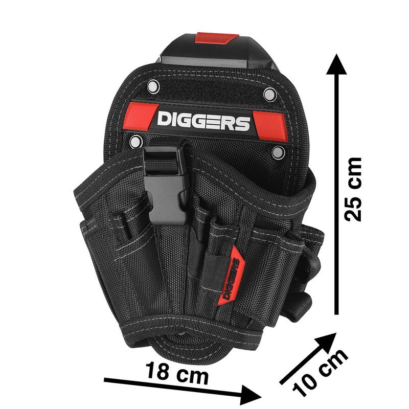 Diggers Tools - Cordless Screwdriver Holster Tool Bag - [Size