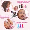 Maquillaje para Niñas-27 pcs, Kit De Maquillaje De Simulación No