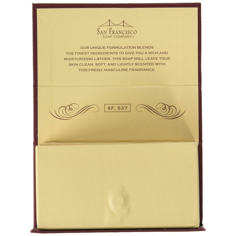 San Francisco Soap Company Revitalizing Man Bar, Exotic Musk &
