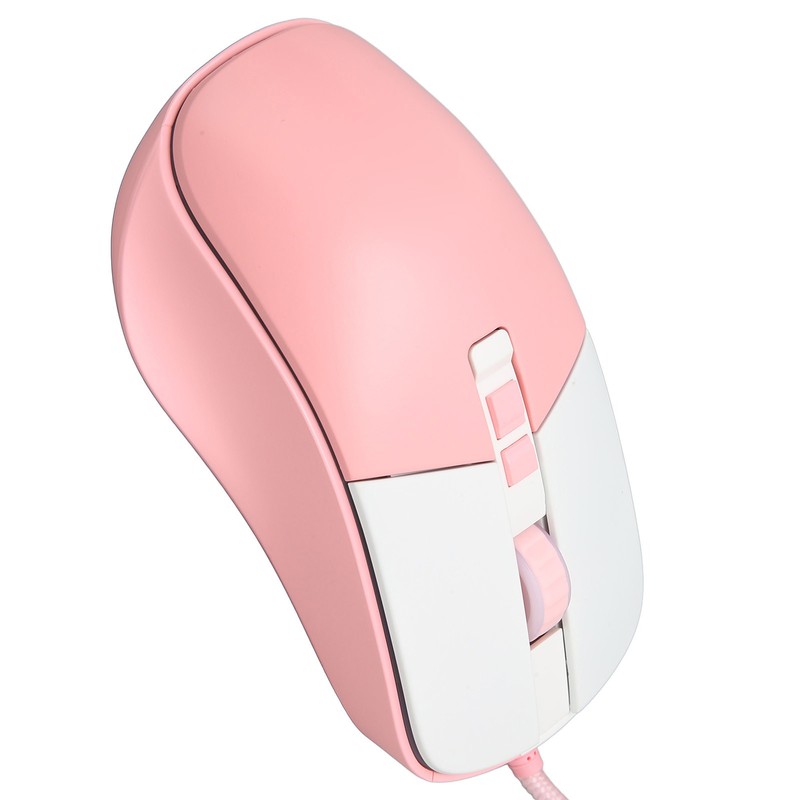 Wired Mouse Ergonomic Streamlined Cool RGB Optical Sensor Gaming Mechanical