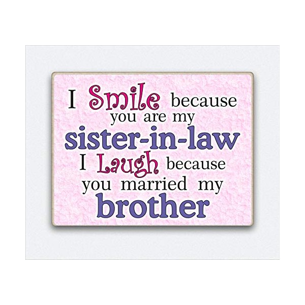 HmHome Sister Gift Fridge Magnet - I smile because you
