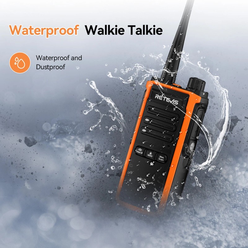 Retevis C5B IP67 Waterproof Walkie Talkie Long Range Two Way
