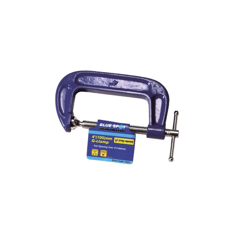 Blue Spot 10022 50mm (2") Fine Thread G-Clamp