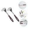 CIYODO 2Pcs Stainless Steel Potato Mashers Ergonomic Design for Effortless