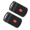 2 Pcs Mini Garage Door Remote Garage Transmitter for MultiCode