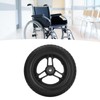 Front Wheelchair Wheel 10x2inch Polyurethane Solid Rollator Walker Replacement Caster