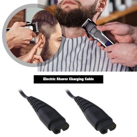 The Lord of the Tools 2Pcs Razor Charger Cable Replacement Compatible with Hatteker RFC-588 RFC-598 RFC-690 RFC-692 RFC-696 RSCX-9598 RSCX-7568 Shaver Charger Wire 5W 5V 1.2m
