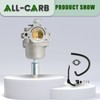 ALL-CARB 799727 Carburetor Kit Replacement for Briggs Stratton 698620 794572