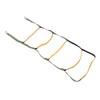 Boat Rope Ladder Portable 5 Step Folding Marine Rope Ladder