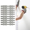10Pcs Square Screwdriver Bits DoubleEnd Electric Magnetic Industrial Supplies 6.35mm